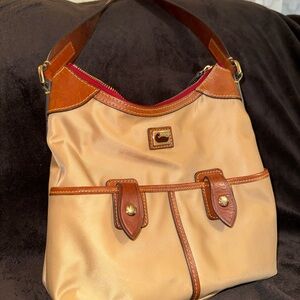 Dooney & Bourke Nylon and Leather Shoulder Bag